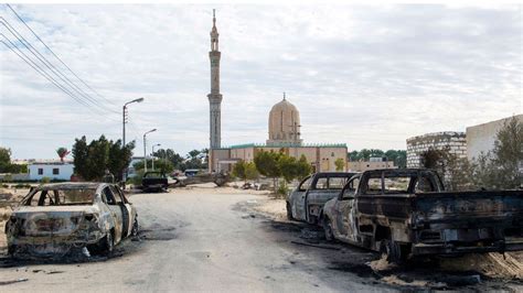 Egypt Mosque Attack Sisi Gives Military Three Months To Secure Sinai Bbc News