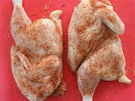 Using kitchen shears, cut along both sides of the backbone to remove; Pressure Cooker Chicken and Rice - Budget Bytes