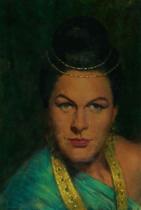 Renata Tebaldi Soprano Portrait By Elias Rivera Original Oil