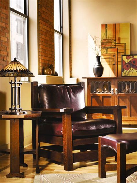 Mission arts & crafts stickley rocker. Eastwood Chair and Ottoman | Stickley furniture, Mission ...