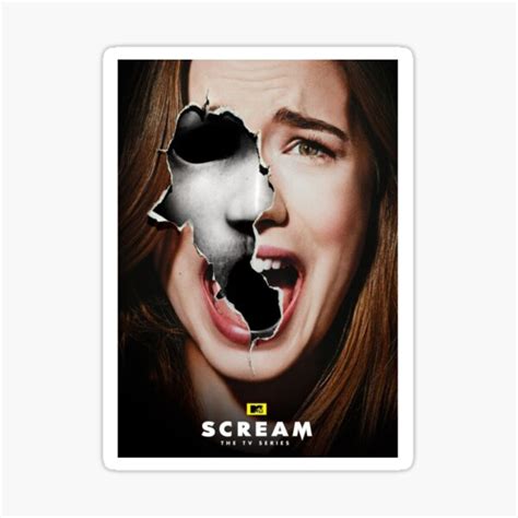 Emma Duvall Mtv Scream Tv Show Sticker For Sale By Sarahandress