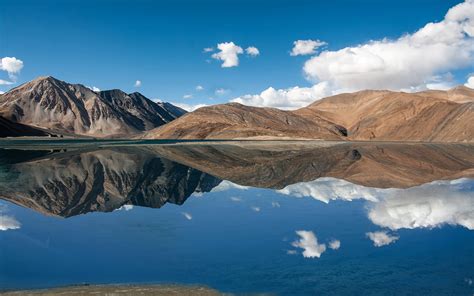 Download Nature Pangong Lake Hd Wallpaper