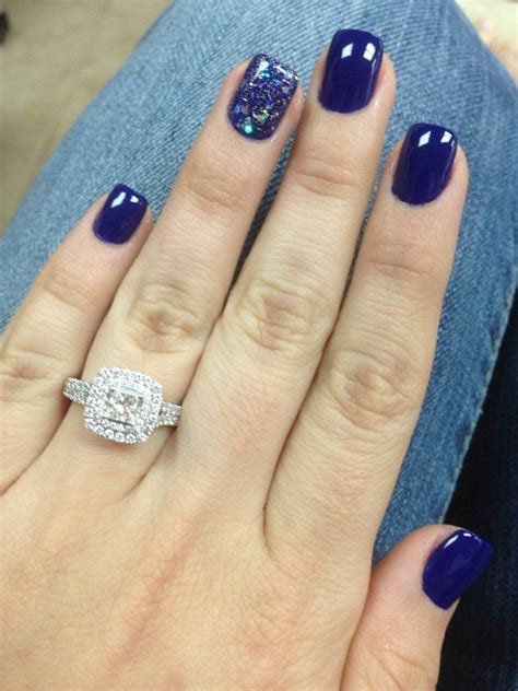 pinterest: @wifi0n | Gel Nails | Uñas azules, Uñas cortas ... Tiffany & co blue gel babyboomer.