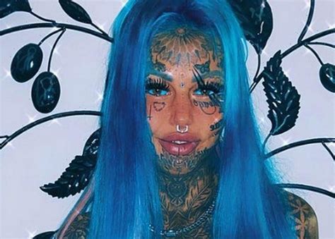 Tattoo Model Flaunts New Face Design After Covering Of Herself In