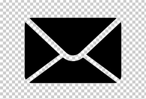 Black Email Icon Png At Collection Of Black Email