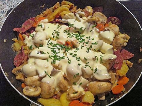 Kartoffel Pilz Pfanne Chefkoch