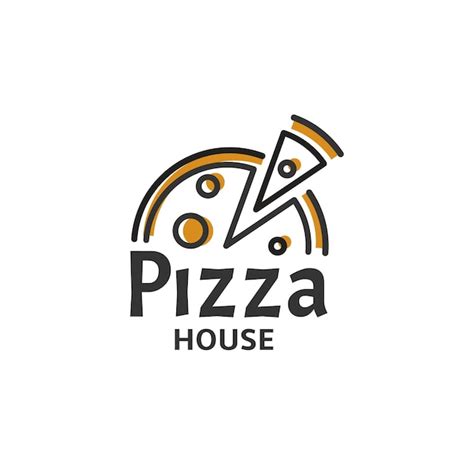 Premium Vector Icon Of Pizza Slice Modern Pizzeria Logo Template