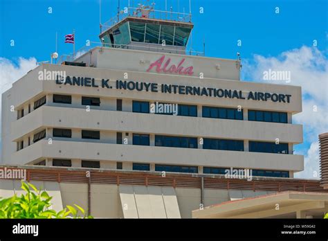 Daniel K Inouye International Airport Building Stock Photo Alamy