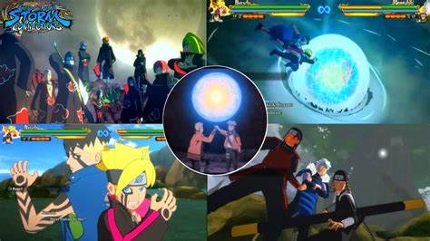 All Ultimate Team Jutsus Naruto X Boruto Ultimate Ninja Storm Connections Youtube