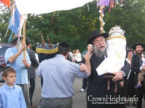Photos New Torah Dedicated At Chabad Of Stamford