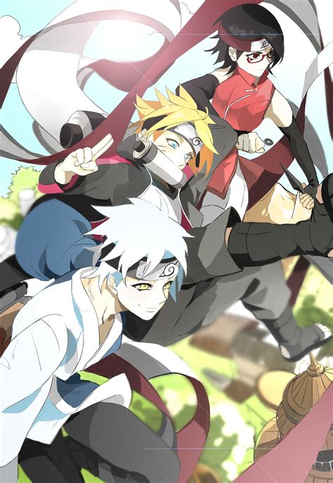 Boruto Log1 Cadsu の漫画 Pixiv Naruto Uzumaki Naruto Anime