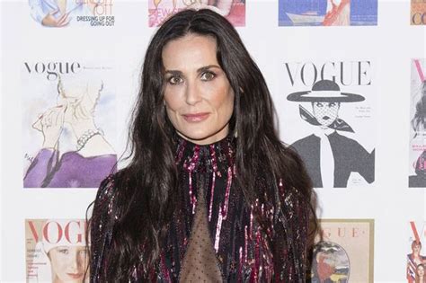 Demi Moore Looks Flawless As She Hits Vogue Dinner Before Getting Bleary Eyed At The