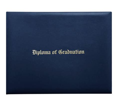 High School Imprinted Graduation Diploma Cover Gradshop
