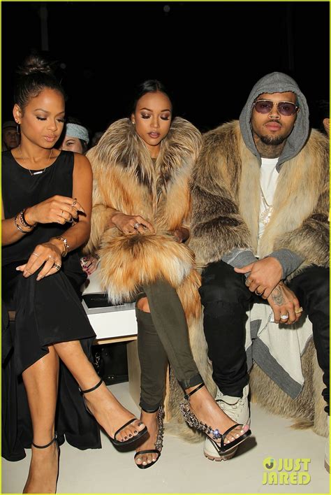 In the past, he has dated many hollywood stars such as singer rihanna. Chris Brown & Girlfriend Karrueche Tran Wear Fur for NYFW ...