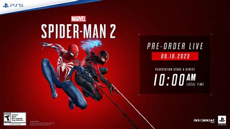 Marvels Spider Man 2 Launches October 20 Exclusively On Playstation 5