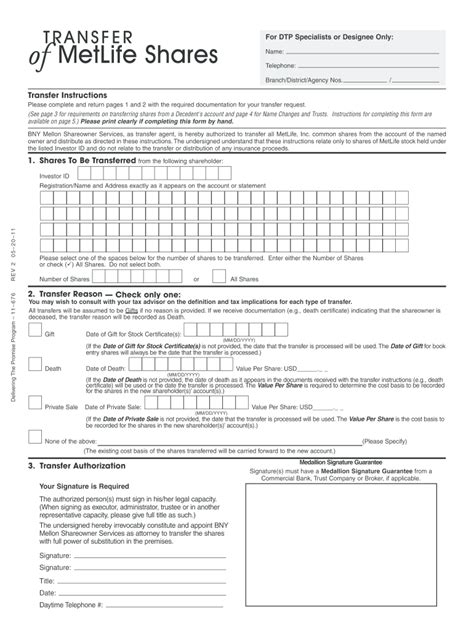 Computershare Com Metlife 2011 2024 Form Fill Out And Sign Printable