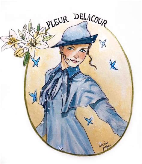 Fleur Delacour By Missjuju Art On Deviantart Harry Potter Drawings