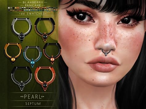 Blahberry Pancake Pearl Septum The Sims 4 Download Simsdomination