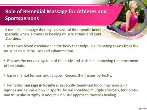 Healing And Rehabilitation Properties Of Remedial Massage In Rozelle