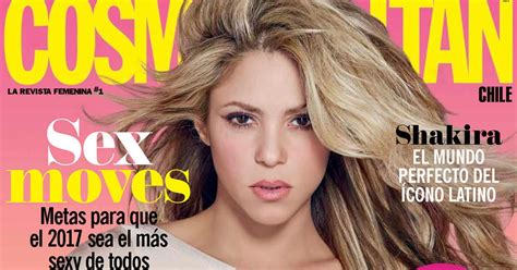 Shakira Heats Up Cosmopolitan Chile January 2017