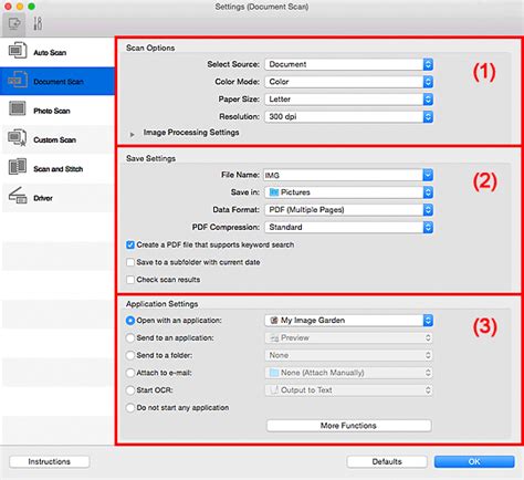 Easily find the location of the ij scan utility on your pc or mac, and discover the many functions for scanning your photo or document. Canon : PIXMA Manuals : G3000 series : Settings (Document ...