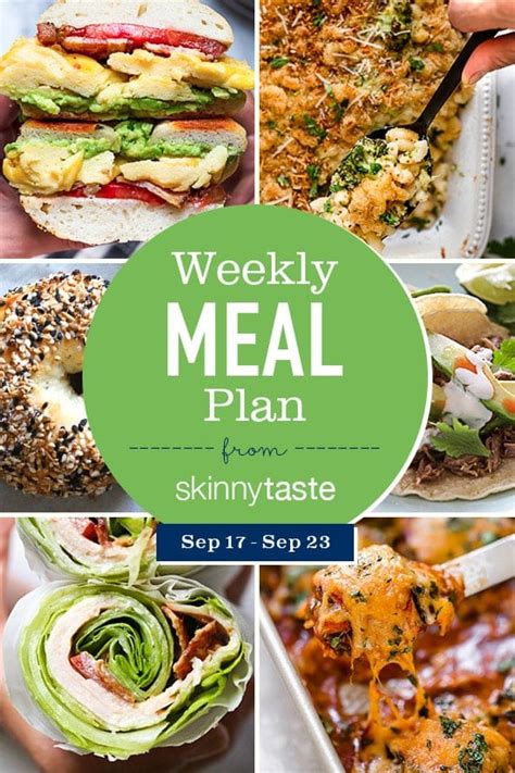 Easy Healthy Meal Plans Meal Planning Made Simple