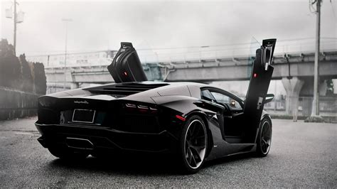 Free Download 2014 Black Lamborghini Aventador Car Wallpaper The Best