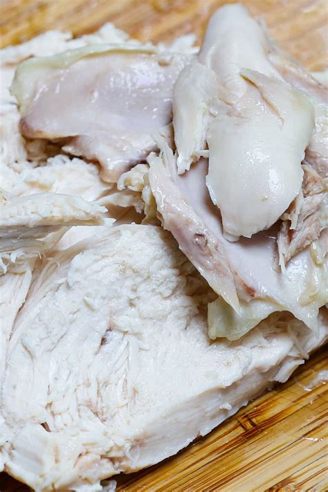 Working with one wing at a time, pull the wing away from the body and cut through the joint where the wing is attached. How Long to Boil Chicken (incl. Whole Chicken, Breasts ...