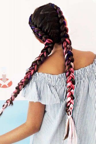 ►one pack braiding hair (kanekalon). 33 Braided Kanekalon Hair For Perfect Summer | LoveHairStyles