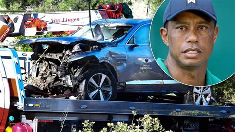 Tiger Woods Car Crash Cause Revealed He Drove At An Unsafe Speed