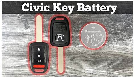 honda accord keyless remote battery low