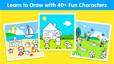 Kids Drawing Games For Girls And Coloring Pages Free Learn To Draw