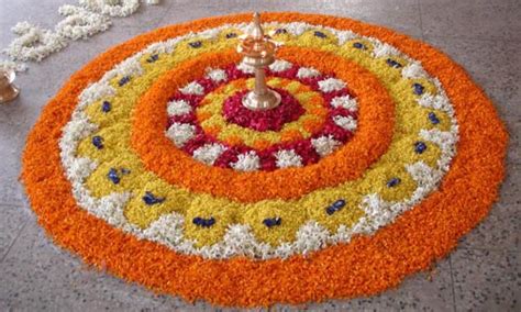 If you are looking for onam pookalam designs or sketches, this post may be for you. simple-onam-pookalam-designs - Easyday