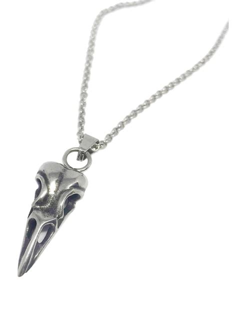 Mysticum Luna Raven Necklace Attitude Clothing