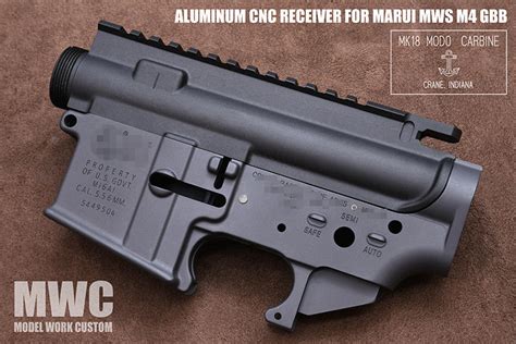 Angry Gun Cnc Mk18 Mod 0 Upper Lower Receiver For Tokyo Marui Mws Mtr