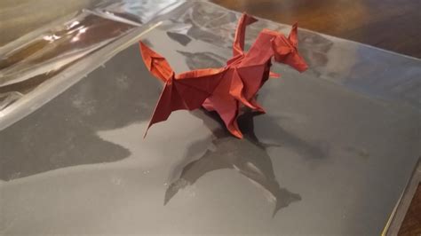 Origami Dragon V3 By Jo Nakashima Folded By Me Alexander Roa Out Of