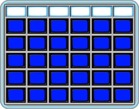 Image Jeopardy Board 1985 Bpng Game Shows Wiki