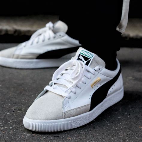 The Puma Basket Returns In Classic White And Black Sneakers Cartel