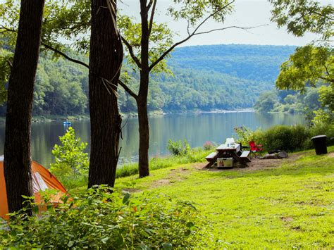 The park has campgrounds on the north and south side of the inlet. Knights Eddy Camping | Indian Head