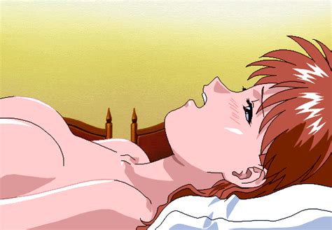 Rule 34 1girls 90s Animated Asuka Viper Bed Blush Breasts Brown Eyes Brown Hair Closed Eyes