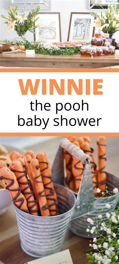 Biete hier ein bild von winnie pooh in blau. Recreate This Classic Winnie the Pooh Baby Shower Right ...