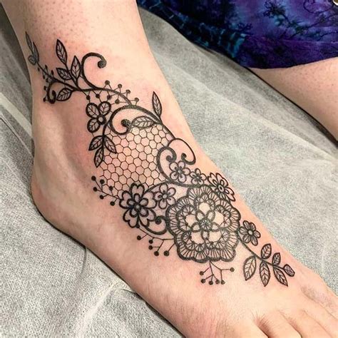 21 Stunning Lace Tattoo Ideas For Women Stayglam
