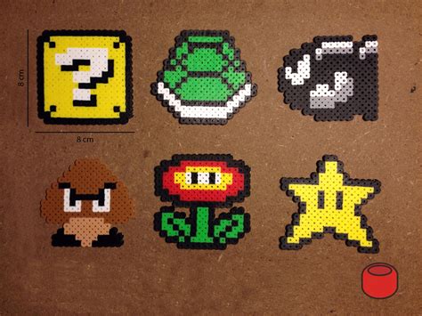 Mario Perler Beads By Enchantingperlers Perler Bead Mario Perler Images