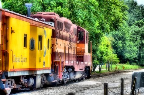 Great Smoky Mountain Railroad Train Great Smoky Mountains Caboose