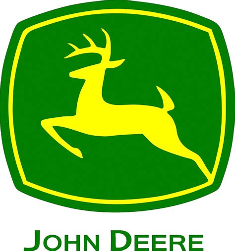 John Deere Logo Decal Set Of 2 5 12 X 5 12 Vintage