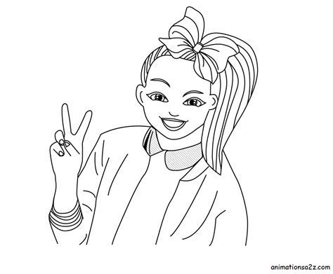 Are you a true siwanator? Coloring Pictures Of Jojo Siwa | tuningintomom.com