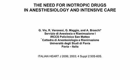inotropic and vasopressor drugs pdf