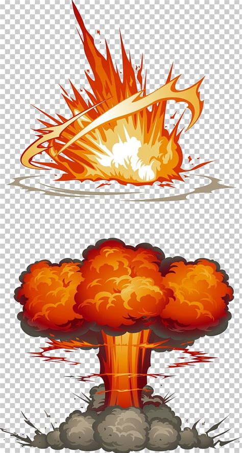 Explosion PNG - adobe illustrator, blasting, cloud explosion, color