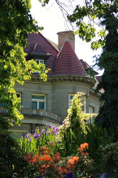 Pittock Mansion Garden View Photograph By Lkb Art And Photography
