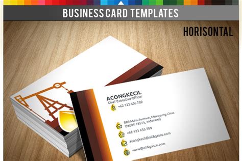 Premium Business Card Oil And Gas Co Creative Daddy